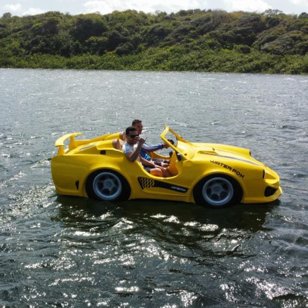 Inovação no Turismo: Water Car é a Nova Opção para Turistas que Buscam Lazer em Águas Calmas